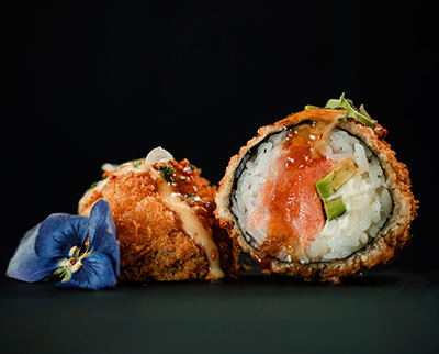 Produktbild Crispy Lachs Frischkäse Roll