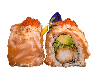 Produktbild Gamba Flamed Lachs Topping Roll