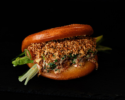 Produktbild Golden Bao Bun - Lachs Tatar