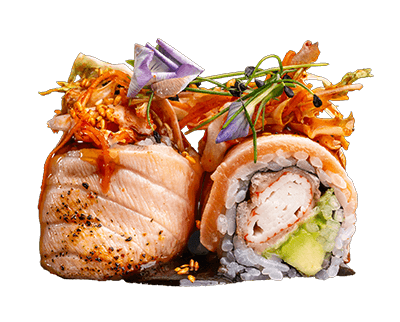 Produktbild Lachs Kimchi Surimi Prinzen Roll