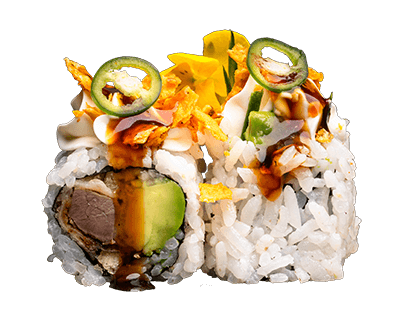 Produktbild Tempura Beef Nacho Frischkäse Roll